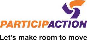 Participaction Logo, let's make room to move